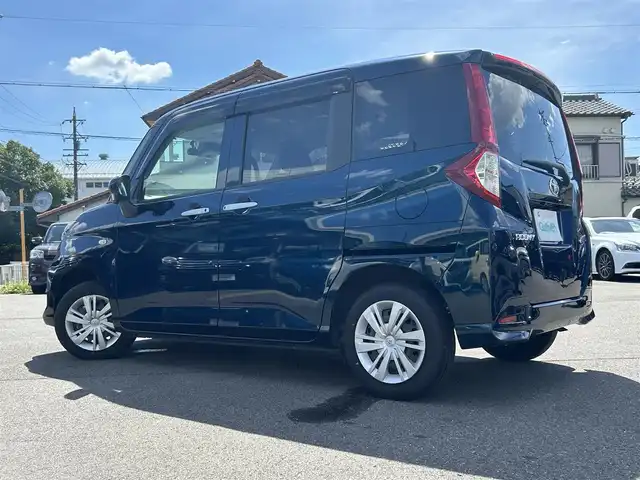 トヨタ ルーミー X 愛知県 2023(令5)年 0.5万km レーザーブルークリスタルシャイン スマートキー/プッシュスタート/純正ディスプレイオーディオ/TV/BT/バックカメラ/片側パワースライドドア /スマートアシスト/前後ドライブレコーダー/アイドリングストップ/前席シートヒーター /純正フロアマット/純正ドアバイザー/取説、保証書/スペアキー