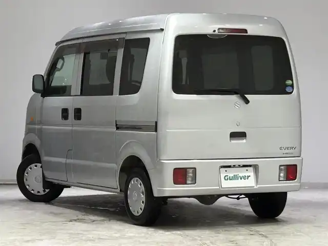 スズキ エブリイ PA 宮城県 2014(平26)年 4.8万km シルキーシルバーメタリック 純正オーディオ/・CD/AM/FM/ベンチシート（後部座席）/フルフラットシート（後部座席）/両側スライドドア/純正合皮シート/ハロゲンヘッドライト/純正ラバーマット/純正フロアマット/純正１２インチホイール/パワーウィンドウ/電動格納ミラー/ドアバイザー/コインホルダー