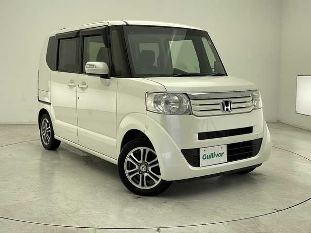 ホンダ Ｎ ＢＯＸ G Lパッケージ 千葉県 2014(平26)年 6.7万km プレミアムホワイトパール 純正ナビ【VXM-145VFi】/バックカメラ/ETC/両側パワースライドドア/純正フロアマット/純正ドアバイザー/アイドリングストップ/横滑り防止機能/プッシュスタート/純正14インチアルミホイール/電格ウィンカーミラー/スマートキー/スペアキー
