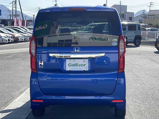 ホンダ Ｎ ＢＯＸ G L ホンダセンシング 香川県 2018(平30)年 5万km ブリリアントスポーティブルーメタリック2トーン 社外ナビ/フルセグテレビ/CD／DVD再生機能/バックカメラ/ドライブレコーダー/片側パワースライドドア/純正マッドガード4点セット/LEDヘッドライト/スペアキー/ETC