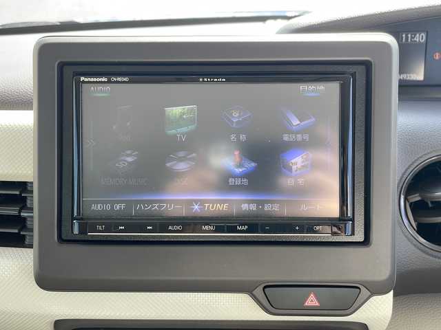 ホンダ Ｎ ＢＯＸ G L ホンダセンシング 香川県 2018(平30)年 5万km ブリリアントスポーティブルーメタリック2トーン 社外ナビ/フルセグテレビ/CD／DVD再生機能/バックカメラ/ドライブレコーダー/片側パワースライドドア/純正マッドガード4点セット/LEDヘッドライト/スペアキー/ETC