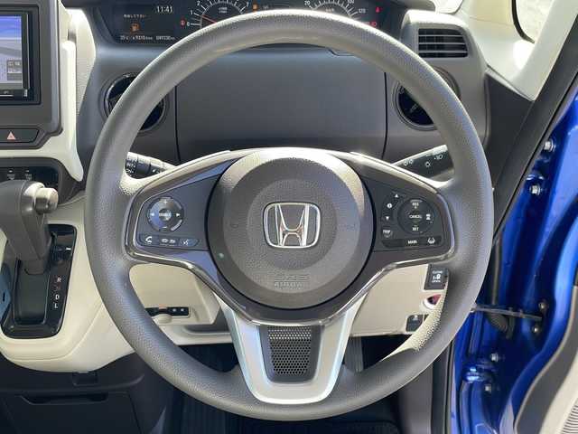 ホンダ Ｎ ＢＯＸ G L ホンダセンシング 香川県 2018(平30)年 5万km ブリリアントスポーティブルーメタリック2トーン 社外ナビ/フルセグテレビ/CD／DVD再生機能/バックカメラ/ドライブレコーダー/片側パワースライドドア/純正マッドガード4点セット/LEDヘッドライト/スペアキー/ETC