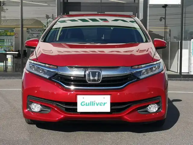 ホンダ シャトル ハイブリッド X ホンダセンシング 茨城県 2019(平31)年 6.8万km プレミアムクリスタルレッドM 社外ナビ/【DISC・SD・AM・FM・TV・BT・iPod・USB・AUX】/シートヒーター/ETC/Bカメラ/レーダークルコン/パドルシフト/チップアップシート/オートライト/Fフォグ/LEDライト/純正ホイールカバー/電格ミラー/ウインカーミラー