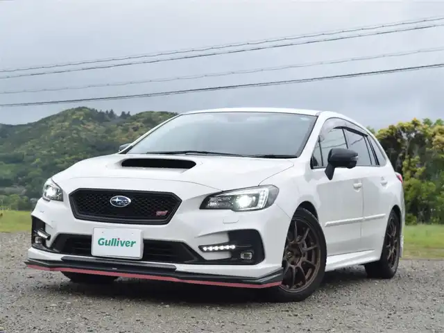スバル レヴォーグ 2．0STIスポーツアイサイト 兵庫県 2017(平29)年 4.2万km パール STIエアロ/サンルーフ/純正8インチナビ/Bluetooth接続可/バックカメラ/フルセグTV/STIスポーツマフラー/RAYS18インチアルミホイール/レーダークルーズコントロール/アイサイト/ステアリングリモコン/STIローダウン