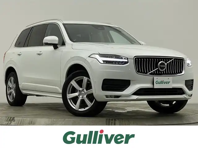 ボルボ ＸＣ９０ プラスB5 AWD 宮城県 2022(令4)年 3.7万km クリスタルホワイトP ワンオーナー//禁煙車//4WD//CitySafety//レーンキーピングエイド//ロードサインインフォメーション//パイロットアシスト//ステアリングアシスト付BLIS//全車速追従機能付ACC//クロストラフィックアラート//360°ビューカメラ//フルアクティブハイビーム//パークアシストパイロット//パワーシート(D/N)//フロントシートヒーター//2列目シートヒーター//タッチスクリーン式センターディスプレイ//ワイヤレススマートフォンチャージ//アンビエントライト//パワーテールゲート//ステアリングホイールヒーター//メーカーOP ダークティンテッドガラス//インテリアコード UAOO/BLONDE//ETC//保証書