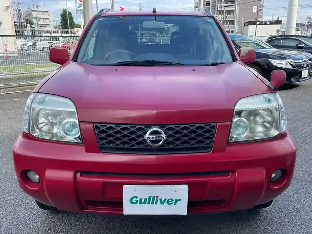 日産 エクストレイル S ドライビングギア 神奈川県 2007(平19)年 8.7万km バーニングレッド ワンオーナー/パートタイム4WD/HIDヘッドライト/フォグランプ/キーレスキー/スペアキー/電動格納ミラー/ETC/リアルーフスポイラー/保証書/取扱説明書