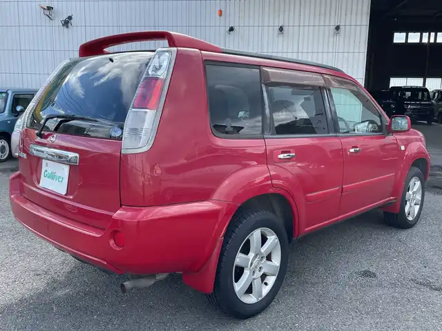 日産 エクストレイル S ドライビングギア 神奈川県 2007(平19)年 8.7万km バーニングレッド ワンオーナー/パートタイム4WD/HIDヘッドライト/フォグランプ/キーレスキー/スペアキー/電動格納ミラー/ETC/リアルーフスポイラー/保証書/取扱説明書