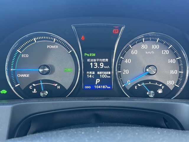 トヨタ クラウン マジェスタ Fバージョン 静岡県 2013(平25)年 10.5万km プレシャスシルバー レザーシート/純正メーカーオプションナビ/・CD/DVD/MSV/Bluetooth/フルセグTV/バックカメラ/オートマチックハイビーム/アダプティブクルーズコントロール/パワーシート/D＋N席シートヒーター/D＋N席エアシート/スマートキー/前後コーナーセンサー/純正18インチアルミホイール/純正前後ドライブレコーダー/ETC/純正LEDヘッドライト/フォグランプ/サイド＆カーテンエアバッグ