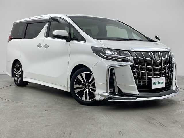 トヨタ アルファード S Cパッケージ 兵庫県 2021(令3)年 4.1万km ホワイトパールクリスタルシャイン 純正ディスプレイオーディオ/BT/フルセグ/DVD/バックカメラ/後席フリップダウンモニター/モデリスタフロントエアロ/両側パワースライドドア/電動リアゲート/プリクラッシュセーフティ/レーダークルーズコントロール/ステアリングヒーター/クリアランスソナー/ビルトインETC/黒革シート/シートベンチレーター