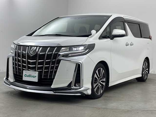 トヨタ アルファード S Cパッケージ 兵庫県 2021(令3)年 4.1万km ホワイトパールクリスタルシャイン 純正ディスプレイオーディオ/BT/フルセグ/DVD/バックカメラ/後席フリップダウンモニター/モデリスタフロントエアロ/両側パワースライドドア/電動リアゲート/プリクラッシュセーフティ/レーダークルーズコントロール/ステアリングヒーター/クリアランスソナー/ビルトインETC/黒革シート/シートベンチレーター