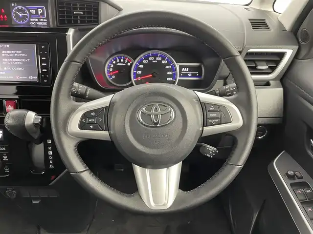 トヨタ ルーミー カスタムG S 富山県 2018(平30)年 5万km レーザーブルークリスタルシャイン 4WD/衝突軽減ブレーキ/社外前後ドラレコ（ZDR-015）/両側パワースライドドア/社外ナビ（CN-RE04WD）/　　ーーCD、DVD、bluetooth、MSV（SD）/フルセグTV/バックカメラ/リアコーナーセンサー/ETC/LED、フォグ/スマートキー＋プッシュスタート/純正マット・バイザー/クルーズコントロール/スペアキー