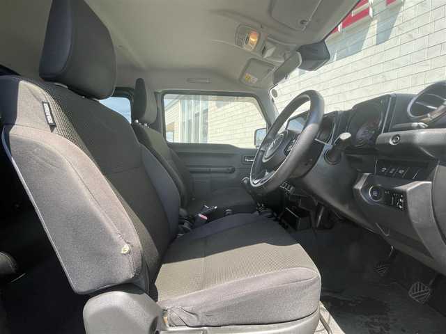 スズキ ジムニー シエラ JC 富山県 2019(令1)年 7.9万km ブルーイッシュブラックパール3 １オーナー/９型ナビ／フルセグＴＶ／Bluetooth/クルーズコントロール/ＬＥＤヘッドライト/オートライト/レーンキープアシスト/シートヒーター/オートライト/純正ＡＷ１５インチ/スマートキー/プッシュスタート/衝突軽減ブレーキ/Wエアバック/サイドエアバック／カーテンエアバック/スペアキー1本/保証書／取説有り