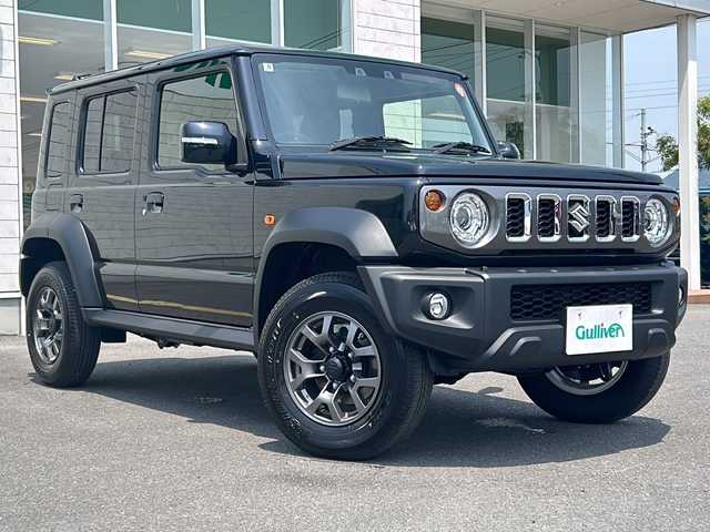 スズキ ジムニー ノマド FC 香川県 2025(令7)年 0.1万km未満 黒 登録時走行距離：41km/カラーコード：WB3　ブルーイッシュブラックパール4/保証書・取説付き/4WD/D/N席シートヒーター/クリアランスソナー/スマートキー×２/オートハイビーム/ＬＥＤヘッドライト/・ヘッドランプウォッシャー/フォグライト/電格ミラー/・ヒーテッドドアミラー/純正１５インチアルミホイール/スズキセーフティサポート/・アダプティブクルーズコントロール/・デュアルカメラブレーキサポート/・前後誤発進抑制機能/・後退時ブレーキサポート