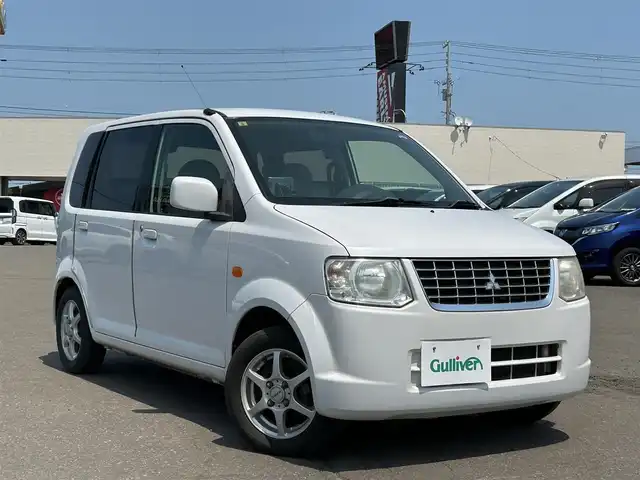 三菱 ｅＫワゴン GS 道東・釧路十勝 2009(平21)年 6.6万km シルキーホワイト 冬タイヤ積込み(社外)/パワーステアリング/片側スライドドア/パワーウィンドウ/純正オーディオ/メモリーナビ/ヒートシーター(運転席)/ワンセグTV/ワンオーナー/取扱説明書