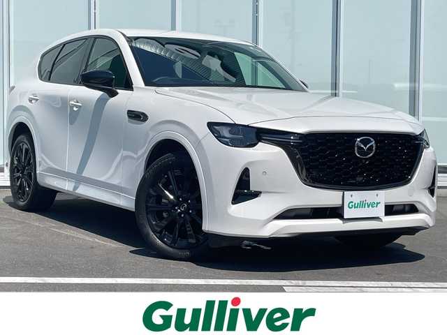 マツダ ＣＸ－６０ XD HV エクスクルーシブスポーツ 神奈川県 2022(令4)年 3.2万km ロジウムホワイトプレミアムメタリック 純正12.3インチナビゲーション/マツダコネクト/フルセグTV/AppleCarPlay/AndoroidAuto/USB(タイプC)/Bluetooth/ボーズサウンドシステム/バックカメラ/全周囲カメラ/本革シート/メモリー付きパワーシート/シートヒーター/エアーシート/ハンドルヒーター/パワーバックドア/前後ドライブレコーダー/スマートブレーキサポート/レーンキープアシスト/レーダークルーズコントロール/ブラインドスポットモニター/トラクションコントロールシステム/純正アルミホイール/ETC