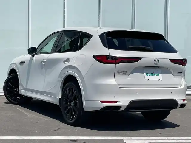 マツダ ＣＸ－６０ XD HV エクスクルーシブスポーツ 神奈川県 2022(令4)年 3.2万km ロジウムホワイトプレミアムメタリック 純正12.3インチナビゲーション/マツダコネクト/フルセグTV/AppleCarPlay/AndoroidAuto/USB(タイプC)/Bluetooth/ボーズサウンドシステム/バックカメラ/全周囲カメラ/本革シート/メモリー付きパワーシート/シートヒーター/エアーシート/ハンドルヒーター/パワーバックドア/前後ドライブレコーダー/スマートブレーキサポート/レーンキープアシスト/レーダークルーズコントロール/ブラインドスポットモニター/トラクションコントロールシステム/純正アルミホイール/ETC