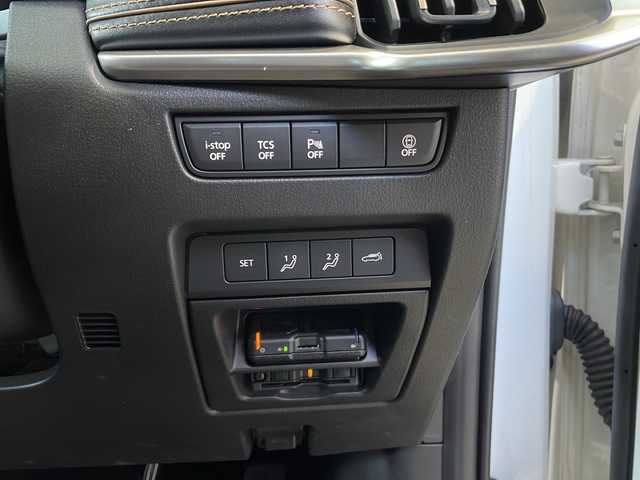 マツダ ＣＸ－６０ XD HV エクスクルーシブスポーツ 富山県 2022(令4)年 3.2万km ロジウムホワイトプレミアムメタリック 純正12.3インチナビゲーション/マツダコネクト/フルセグTV/AppleCarPlay/AndoroidAuto/USB(タイプC)/Bluetooth/ボーズサウンドシステム/バックカメラ/全周囲カメラ/本革シート/メモリー付きパワーシート/シートヒーター/エアーシート/ハンドルヒーター/パワーバックドア/前後ドライブレコーダー/スマートブレーキサポート/レーンキープアシスト/レーダークルーズコントロール/ブラインドスポットモニター/トラクションコントロールシステム/純正アルミホイール/ETC