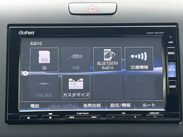 ホンダ フリード＋ ハイブリット EX 兵庫県 2018(平30)年 12.6万km プレミアムスパークルブラックパール 純正ナビ/（CD/DVD/SD/BT/フルセグTV)/ETC/クルーズコントロール/バックカメラ/オートライト/両側パワースライド/電動格納ミラー/衝突軽減ブレーキ/純正フロアマット/保証書/取扱説明書
