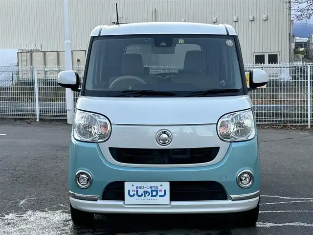 ダイハツ ムーヴ キャンバス X メイクアップ SA Ⅱ 福島県 2016(平28)年 11.8万km パールホワイトⅢ/ファインミントメタリック 2トーン (株)IDOMが運営する【じしゃロン福島店】の自社ローン専用車両になります。こちらは現金またはオートローンご利用時の価格です。自社ローンご希望の方は別途その旨お申付け下さい/純正ナビ/バックカメラ/TV/CD/AM/FM/ドアバイザー/ETC/ステアリングリモコン/プッシュスタート/オートエアコン/コーナーセンサー/積み込み冬タイヤ（２０２２年式・純正ホイールキャップ付き）/禁煙車