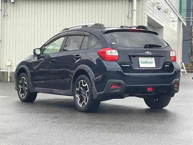 スバル インプレッサ ＸＶ 2．0i－L アイサイト 山形県 2015(平27)年 4.4万km ダークブルーパール 4WD/衝突軽減/純正SDナビ/　　【CD/DVD/BT/フルセグ】/バックカメラ/レーダークルーズコントロール/HIDヘッドライト/純正17インチアルミホイール/ルーフレール/ステアリングスイッチ/電動格納ウィンカーミラー/アイドリングストップ/ブラインドスポットモニター/スマートキー/ETC