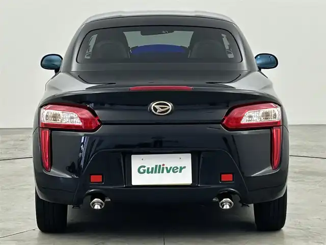 ダイハツ コペン ローブ 福岡県 2015(平27)年 3.4万km ブラックマイカメタリック 純正ナビ（ＢＴ，フルセグＴＶ）　/ＥＴＣ　/プッシュスタート　/アイドリングストップ　/横滑り防止装置　/電動格納式ドアミラー　/ＭＴモード付　/シートヒーター　/ステアリングリモコン　/純正１５インチアルミホイール