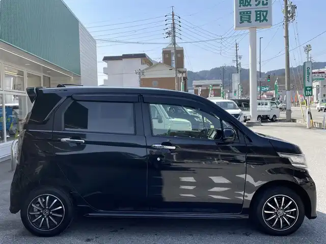 ホンダ Ｎ ＷＧＮ カスタム G SSパッケージ 秋田県 2018(平30)年 6.2万km クリスタルブラックパール 社外ナビ/AM FM CD TV BT AUX /バックカメラ/ハーフレザーシート/シートヒーター/純正フロアマット/衝突軽減ブレーキ/カーテンエアバック/社外スタッドレスタイヤ付き/ドアバイザー/ウインカーミラー