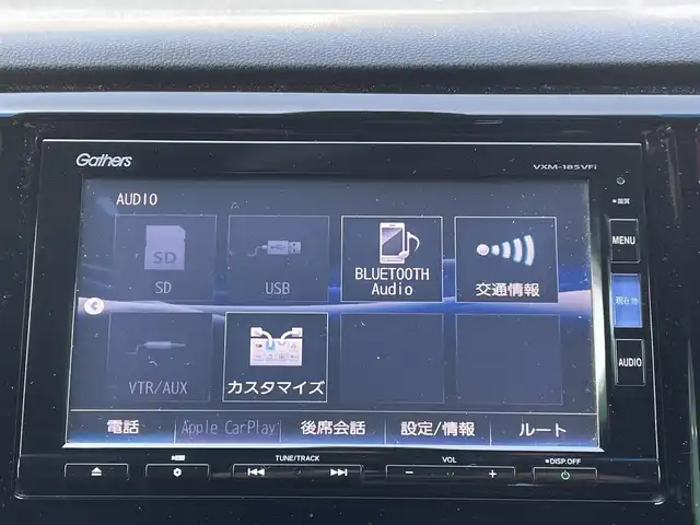 ホンダ Ｎ ＷＧＮ カスタム G SSパッケージ 秋田県 2018(平30)年 6.2万km クリスタルブラックパール 社外ナビ/AM FM CD TV BT AUX /バックカメラ/ハーフレザーシート/シートヒーター/純正フロアマット/衝突軽減ブレーキ/カーテンエアバック/社外スタッドレスタイヤ付き/ドアバイザー/ウインカーミラー