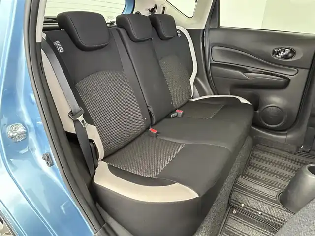 日産 ノート X 群馬県 2016(平28)年 4.1万km ソニックブルー 純正７型ナビ　全方位カメラ　Ｂｌｕｅｔｏｏｔｈ　エマージェンシーブレーキ　電動格納ミラー　前後コーナーセンサー　ＥＴＣ　オートライト　アイドリングストップ　プッシュスタート　スマートキー