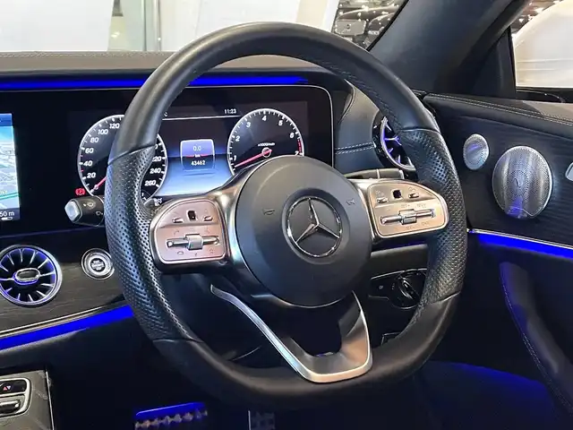 メルセデス・ベンツ Ｅ４５０ 4マチック クーペ スポーツ 道央・札幌 2018(平30)年 4.4万km ダイヤモンドホワイト ダイヤモンドホワイト/エクスクルーシブパッケージ/　・パノラミックスライディングルーフ/　・Burmesterサラウンドサウンド/　・エアバランスパッケージ/レーダーセーフティパッケージ/360°カメラ/ヘッドアップディスプレイ/本革シート/シートヒーター/シートベンチレーション/マッサージシート/マルチビームLEDヘッドライト/アダプティブハイビームアシストプラス/AIR BODY CONTROLサスペンション/パワーテールゲート