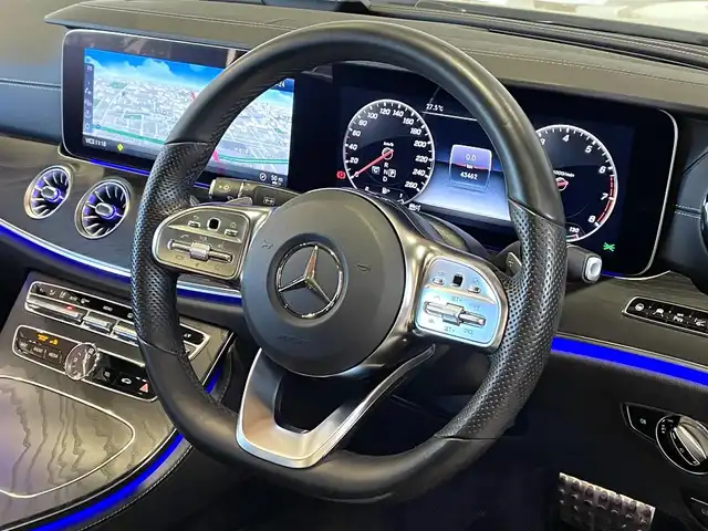 メルセデス・ベンツ Ｅ４５０ 4マチック クーペ スポーツ 道央・札幌 2018(平30)年 4.4万km ダイヤモンドホワイト ダイヤモンドホワイト/エクスクルーシブパッケージ/　・パノラミックスライディングルーフ/　・Burmesterサラウンドサウンド/　・エアバランスパッケージ/レーダーセーフティパッケージ/360°カメラ/ヘッドアップディスプレイ/本革シート/シートヒーター/シートベンチレーション/マッサージシート/マルチビームLEDヘッドライト/アダプティブハイビームアシストプラス/AIR BODY CONTROLサスペンション/パワーテールゲート