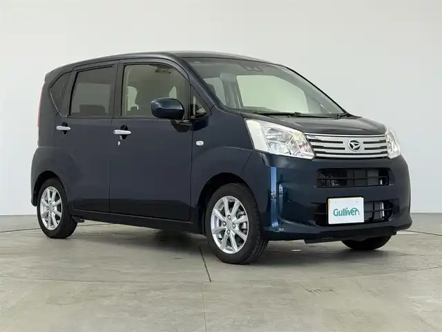 ダイハツ ムーヴ X リミテッドⅡ SAⅢ 愛知県 2021(令3)年 3.6万km 紺 スマートアシスト/純正ナビ（Bluetooth・CD・DVD・USB）/前後ドライブレコーダー/バックカメラ/シートヒーター/ステアリングリモコン/LEDヘッドライト/オートマチックハイビーム/革巻きハンドル