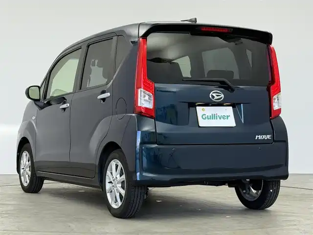 ダイハツ ムーヴ X リミテッドⅡ SAⅢ 愛知県 2021(令3)年 3.6万km 紺 スマートアシスト/純正ナビ（Bluetooth・CD・DVD・USB）/前後ドライブレコーダー/バックカメラ/シートヒーター/ステアリングリモコン/LEDヘッドライト/オートマチックハイビーム/革巻きハンドル