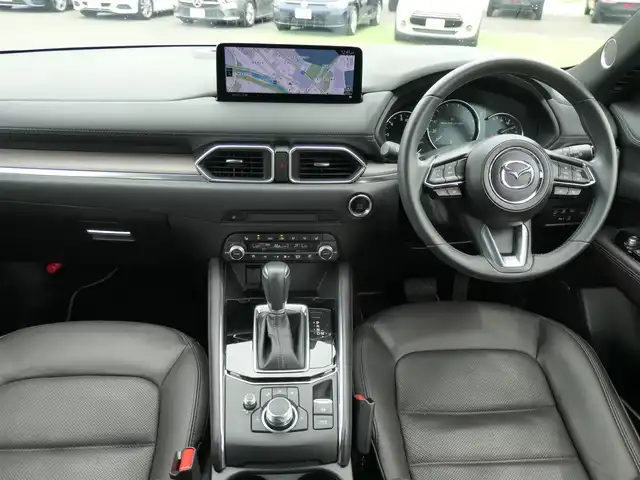 マツダ ＣＸ－５ XD エクスクルーシブモード 千葉県 2022(令4)年 3.8万km スノーフレイクホワイトパールマイカ スマートシティブレーキサポート/ブラインドスポットモニタリング/レーンキープ・アシスト・システム/アクティブ・ドライビング・ディスプレイ/パワーバックドア/ブラウンレザーシート/前席パワーシート/エアシート/シートヒーター/ドライブレコーダー（前後撮影）/革巻きステアリング/ステアリングスイッチ/パドルシフト/ETC/LEDヘッドライト/ウインカーミラー/コーナーセンサー/純正19インチアルミホイル/サイド/カーテンエアバッグ/アドバンストキーレスエントリー