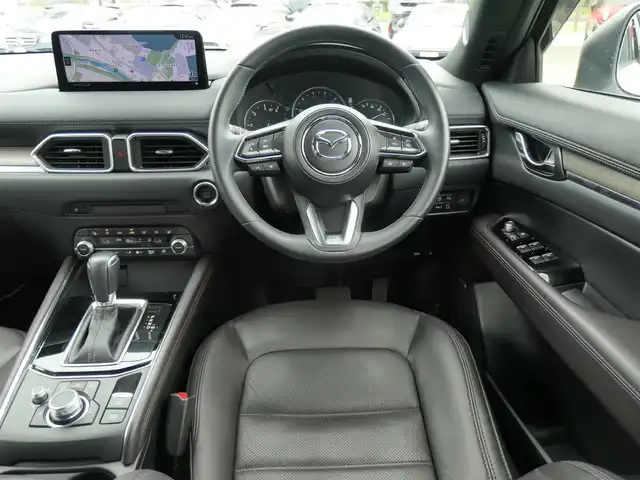 マツダ ＣＸ－５ XD エクスクルーシブモード 千葉県 2022(令4)年 3.8万km スノーフレイクホワイトパールマイカ スマートシティブレーキサポート/ブラインドスポットモニタリング/レーンキープ・アシスト・システム/アクティブ・ドライビング・ディスプレイ/パワーバックドア/ブラウンレザーシート/前席パワーシート/エアシート/シートヒーター/ドライブレコーダー（前後撮影）/革巻きステアリング/ステアリングスイッチ/パドルシフト/ETC/LEDヘッドライト/ウインカーミラー/コーナーセンサー/純正19インチアルミホイル/サイド/カーテンエアバッグ/アドバンストキーレスエントリー