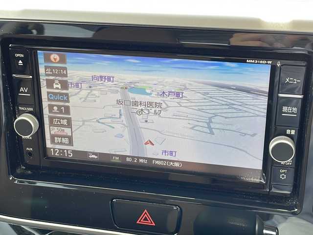 日産 デイズ ルークス HWS X Vセレクション 大阪府 2019(令1)年 0.8万km ホワイトパール エマージェンシーブレーキ　純正ナビ　ＣＤ　ＤＶＤ　ＢＴ　ＡＵＸ　フルセグＴＶ　全方位カメラ　前後ドラレコ　　スマートキー２個　アイドリングストップ　後席サーキュレーター　ＬＥＤオートライト　ＥＴＣ フォグ　レーンキープ  オートマチックハイビーム