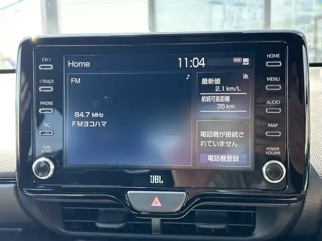 トヨタ ＧＲヤリス RZ ハイパフォーマンス 千葉県 2024(令6)年 0.1千km ライムホワイトパールクリスタルシャイン 純正8インチナビ（BT/Miracast)/GRエアロ/ＧＲ４本出しマフラー/JBLサウンド/カーボンルーフ/バックカメラ/衝突被害軽減システム/車線逸脱警報/クルーズコントロール/ハーフレザーシート/横滑り防止装置/ETC 2.0/アイドリングストップ/LEDヘッドライト/フォグランプ/オートライト/ウィンカーミラー/電動格納ミラー/シートヒーター/ステアリングヒーター/プッシュスタート/スマートキー/フロアマット/保証書
