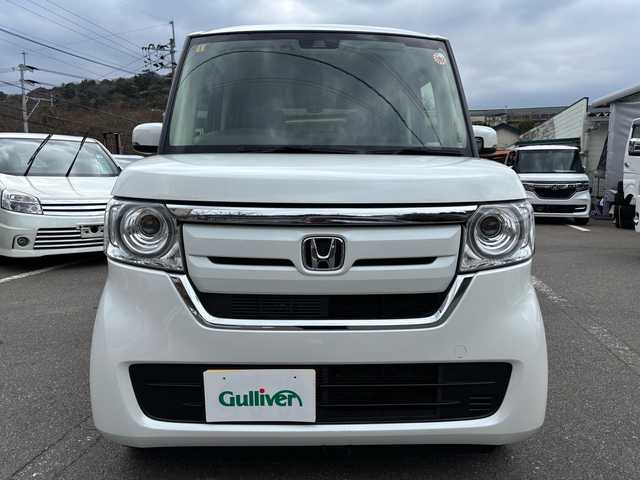 ホンダ Ｎ ＢＯＸ G L ホンダセンシング 福岡県 2019(平31)年 5.3万km プラチナホワイトパール ワンオーナー/純正ナビ/（AM/FM/CD/DVD/USB/AUX/Bluetooth/ワンセグTV）/レーンキープ/横滑り防止/衝突軽減/ハンズフリー/ビルドインETC/純正フロアマット/ECOモード/保証書/取扱説明書