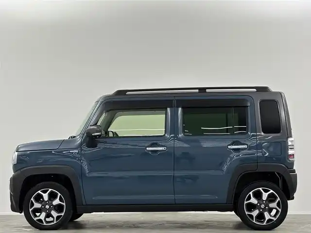 スズキ ハスラー Jスタイル Ⅱ 埼玉県 2022(令4)年 2.9万km デニムブルー ガンメタリック 2トーン ワンオーナー　純正9インチナビ　フルセグ　全方位カメラ　ETC2.0　デュアルブレーキサポート　レーダークルーズ　シートヒーター　LEDオートライト　クリアランスソナー　純正AW15インチ　スペアキー