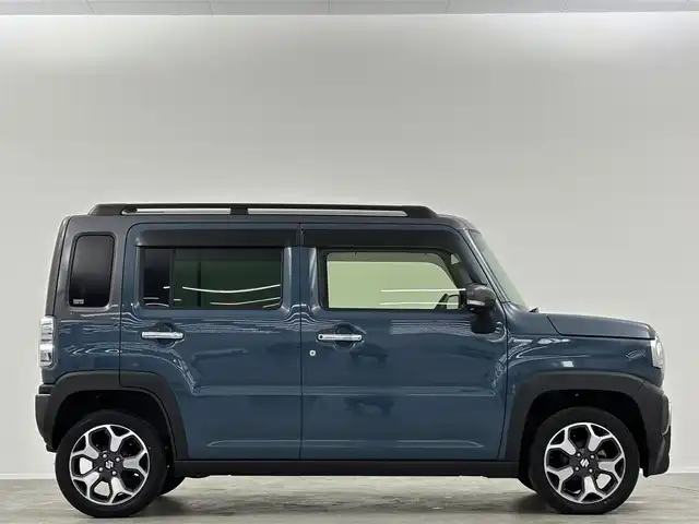 スズキ ハスラー Jスタイル Ⅱ 埼玉県 2022(令4)年 2.9万km デニムブルー ガンメタリック 2トーン ワンオーナー　純正9インチナビ　フルセグ　全方位カメラ　ETC2.0　デュアルブレーキサポート　レーダークルーズ　シートヒーター　LEDオートライト　クリアランスソナー　純正AW15インチ　スペアキー