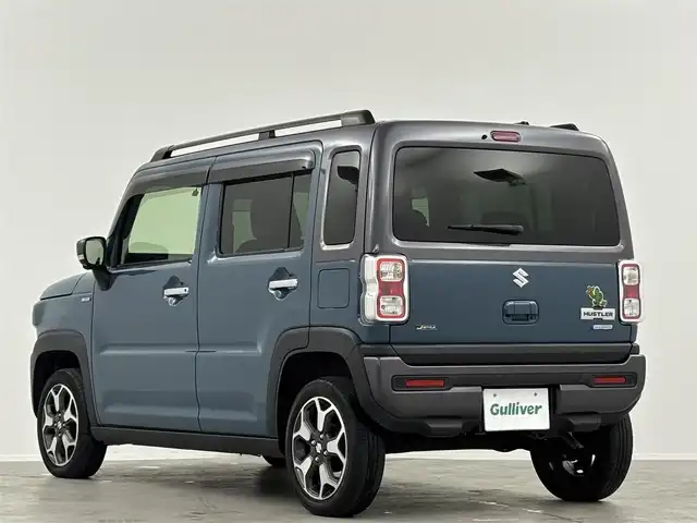 スズキ ハスラー Jスタイル Ⅱ 埼玉県 2022(令4)年 2.9万km デニムブルー ガンメタリック 2トーン ワンオーナー　純正9インチナビ　フルセグ　全方位カメラ　ETC2.0　デュアルブレーキサポート　レーダークルーズ　シートヒーター　LEDオートライト　クリアランスソナー　純正AW15インチ　スペアキー