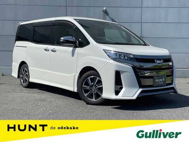 トヨタ ノア Si ダブルバイビーⅢ 千葉県 2021(令3)年 1.6万km ホワイトパールクリスタルシャイン 衝突軽減ブレーキ/両側パワースライドドア/純正９インチＳＤナビ/純正フリップダウンモニター/フルセグＴＶ/バックカメラ/クルーズコントロール/ＥＴＣ/純正１６インチアルミホイール/ＬＥＤヘッドライト