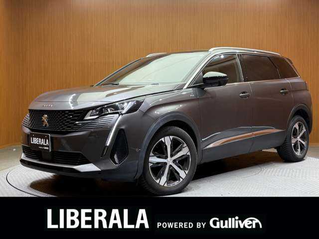 プジョー ５００８ GT ブルーHDi 千葉県 2022(令4)年 2.1万km プラチナグレー パノラマＳＲ　/純正ナビ　/バックカメラ　/ＣａｒＰｌａｙ/ＡＣＣ　/ＢＳＭ　/ハーフレザーシート　/シートヒーター　/ＬＥＤヘッドライト　/ハイビームアシスト　/電動リアゲート　/純正１８インチＡＷ　/ＥＴＣ