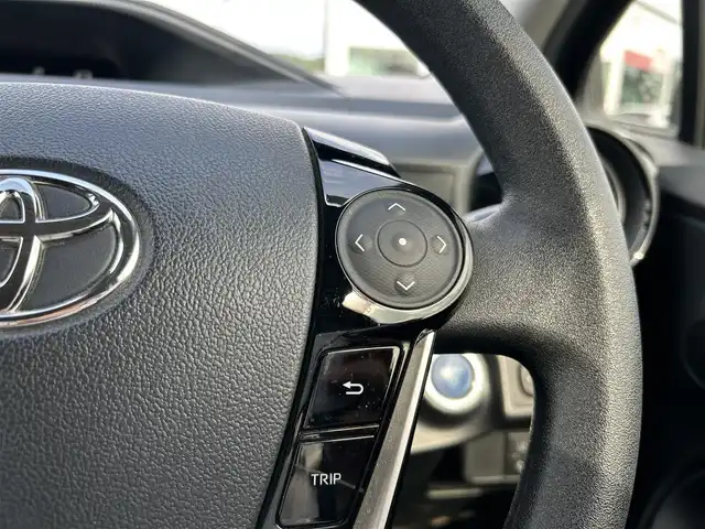 トヨタ アクア S スタイルブラック 鹿児島県 2018(平30)年 4.1万km ジュエリーパープルマイカM 純正SDナビ/【Bluetooth/フルセグTV/CD/DVD】/プリクラッシュセーフティー/バックカメラ/アイドリングストップ/オートエアコン/ドアバイザー/スマートキー/ETC