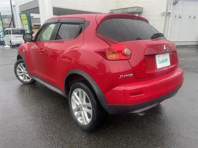 日産 ジューク 16GT タイプV 静岡県 2013(平25)年 10.8万km パッションレッド 純正メモリナビ/・Bluetooth/フルセグ/SD/AUX/CD/DVD/バックカメラ/前方向ドライブレコーダー/フォグライト/オートライト/ETC/純正フロアマット/純正１７インチAW/取扱説明書フルセグテレビ