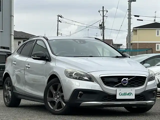 ボルボ Ｖ４０ クロスカントリー T5 AWD 宮城県 2013(平25)年 8.5万km シルバー 純正ＡＷ//ドラレコ//社外バックカメラ//純正メモリナビ（ワンセグ、ＣＤ、ＤＶＤ、ＵＳＢ、ＢＴ）//前席シートヒーター//ブラインドスポットモニター//スマートキー//スペアキー　//ＥＴＣ//電動リアゲート//プッシュスタート