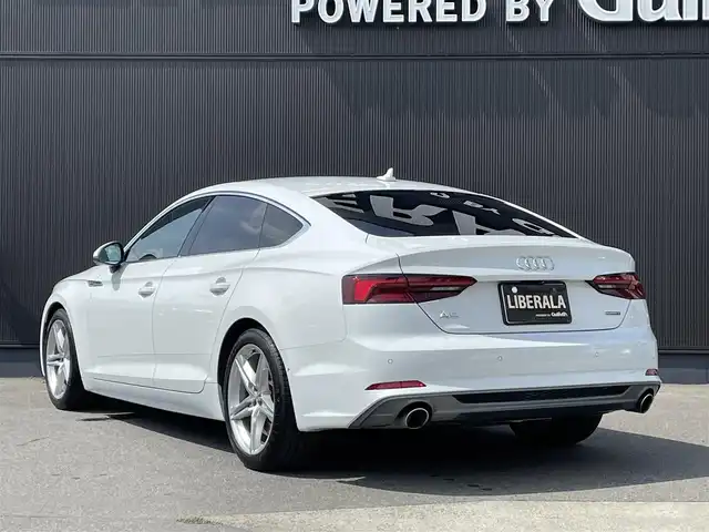 アウディ Ａ５ SB 45TFSIクワトロ スポーツ 長野県 2019(平31)年 5.7万km グレイシアホワイトメタリック ワンオーナー /Bang＆Olufsen /360°カメラ /ACC /サイドアシスト /マトリクスLED /バーチャルコックピット /MMIナビ /パークアシスト /パークエイド /パワーシート /シートヒーター