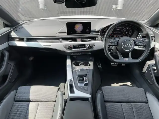 アウディ Ａ５ SB 45TFSIクワトロ スポーツ 長野県 2019(平31)年 5.7万km グレイシアホワイトメタリック ワンオーナー /Bang＆Olufsen /360°カメラ /ACC /サイドアシスト /マトリクスLED /バーチャルコックピット /MMIナビ /パークアシスト /パークエイド /パワーシート /シートヒーター
