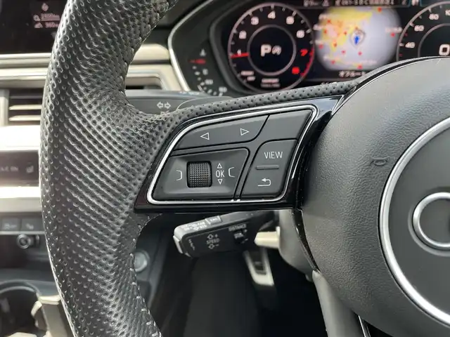 アウディ Ａ５ SB 45TFSIクワトロ スポーツ 長野県 2019(平31)年 5.7万km グレイシアホワイトメタリック ワンオーナー /Bang＆Olufsen /360°カメラ /ACC /サイドアシスト /マトリクスLED /バーチャルコックピット /MMIナビ /パークアシスト /パークエイド /パワーシート /シートヒーター