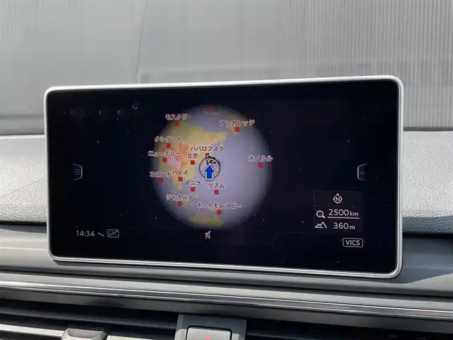 アウディ Ａ５ SB 45TFSIクワトロ スポーツ 長野県 2019(平31)年 5.7万km グレイシアホワイトメタリック ワンオーナー /Bang＆Olufsen /360°カメラ /ACC /サイドアシスト /マトリクスLED /バーチャルコックピット /MMIナビ /パークアシスト /パークエイド /パワーシート /シートヒーター
