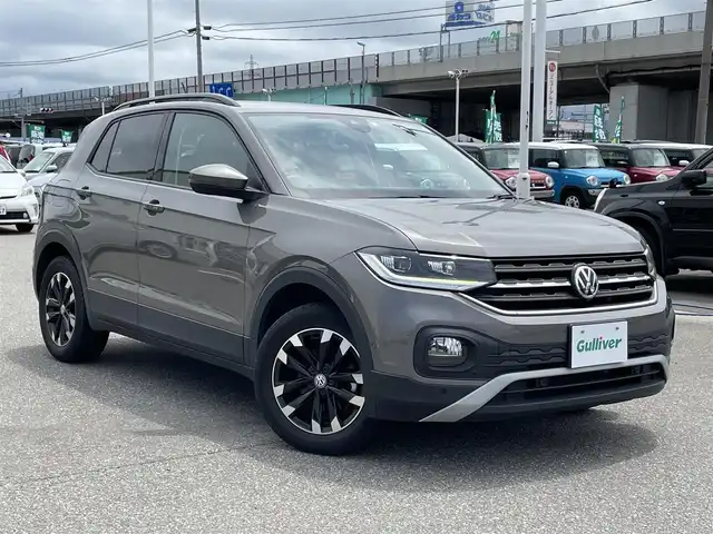 フォルクスワーゲン Ｔ－クロス TSI 1st 石川県 2020(令2)年 5.2万km グレー 純正メモリーナビ/フルセグTV/バックカメラ/LEDヘッドライト/ビルトインETC2.0/スマートキー/プッシュスタート/電動ミラー/レーダークルーズ/衝突軽減ブレーキ/ブラインドスポットモニター/保証書/取説